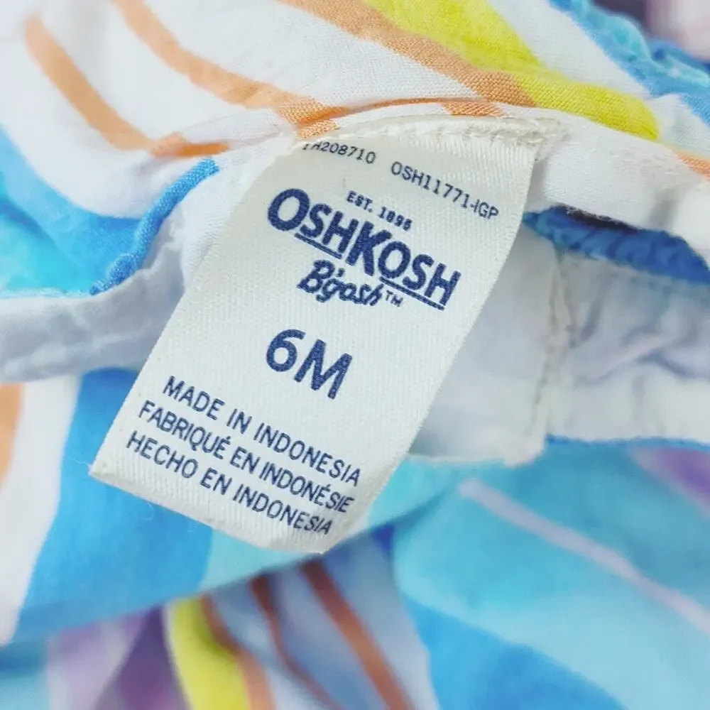 Girls 6-Month Bundle: OshKosh Dress & Carters Bodysuits
